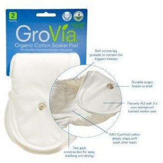 GroVia Organic Cotton Soaker Pad