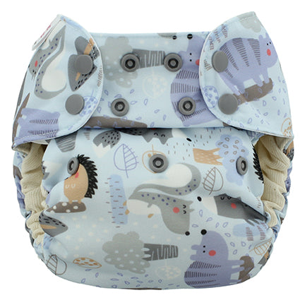 Blueberry One Size Simplex Organic Nappy
