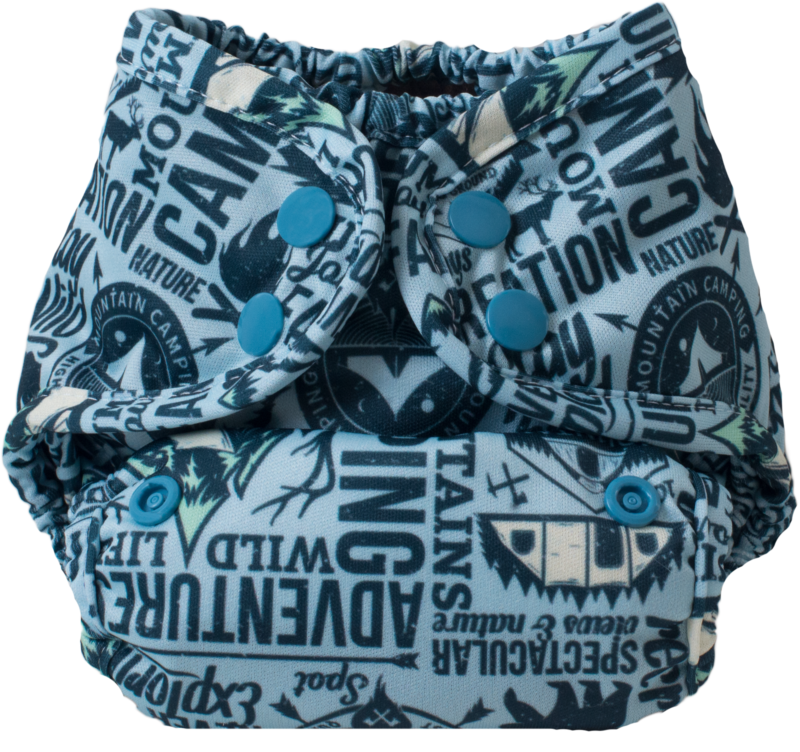 Button Newborn Nappy Covers