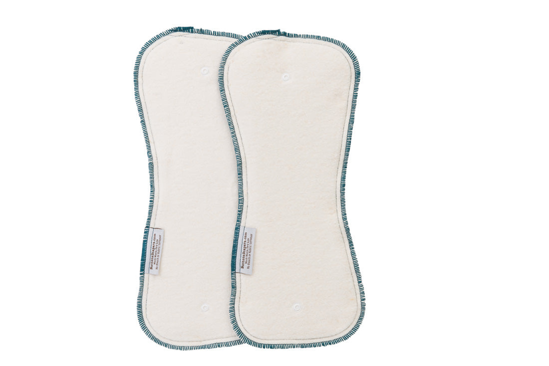 Buttons - Hemp/Cotton Nighttime Doublers - 2 Pack